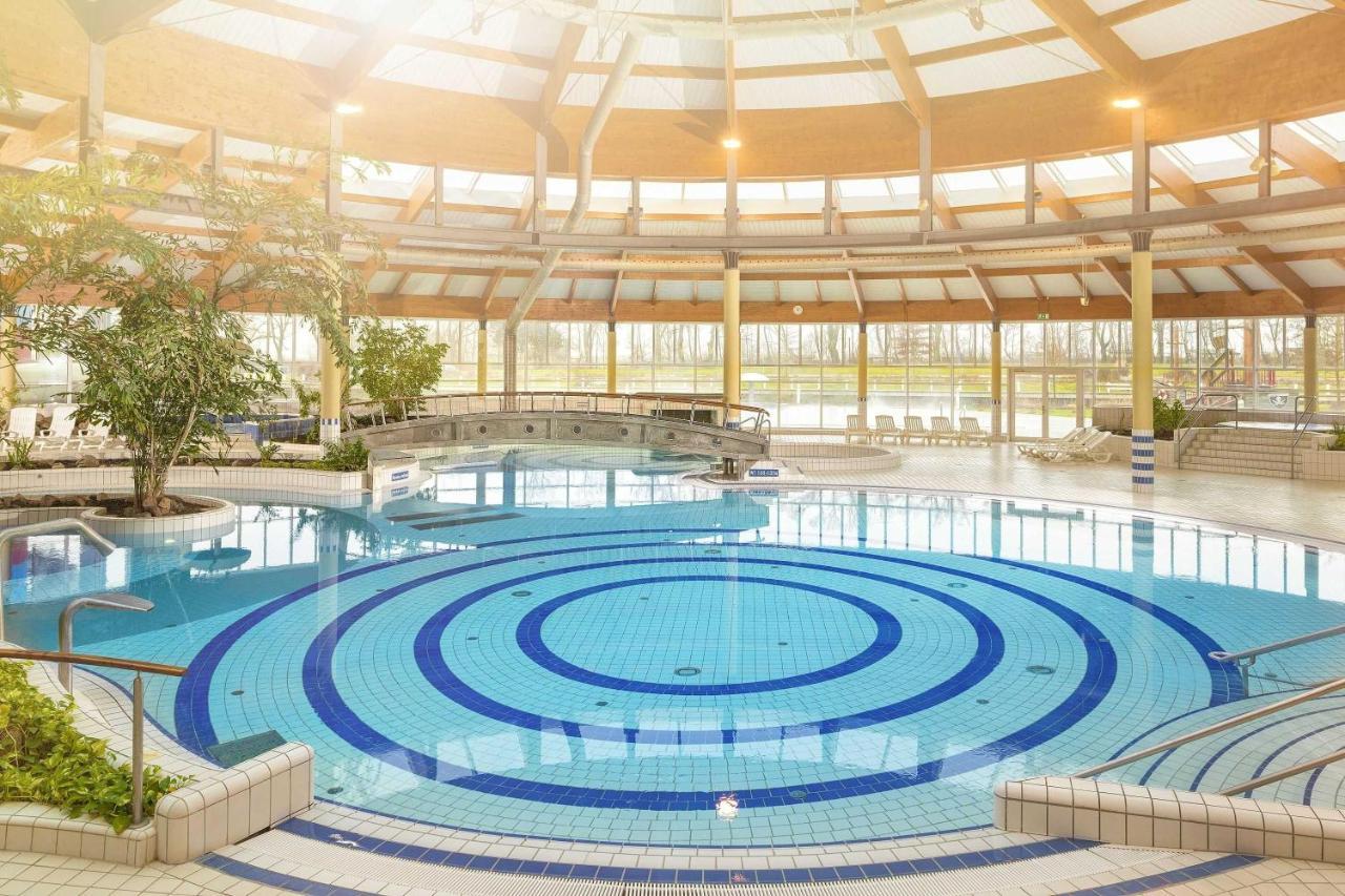 Meeresblick Residenzen FeWo 33 deluxe, inklusive Sauna und Schwimmbadnutzung im AHOI Sellin Goehren  Exterior foto