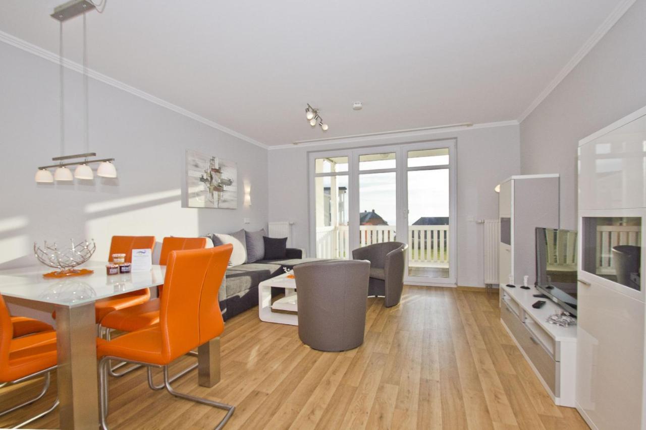Meeresblick Residenzen FeWo 33 deluxe, inklusive Sauna und Schwimmbadnutzung im AHOI Sellin Goehren  Exterior foto